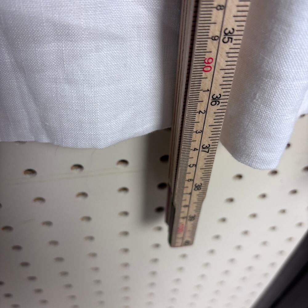 Karen Kane Linen Shirt Dress Blue White Striped Boxy Fit Women’s L - Picture 7 of 8